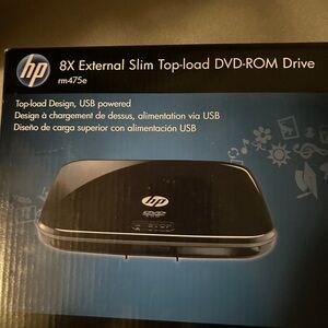 HP 8x external drive skip top load dvd rom